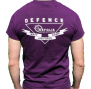 Purple T-shirt Back